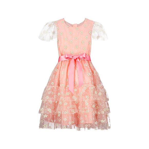 Holly Hastie GirlsCinderella Blossom Party Dress Pink